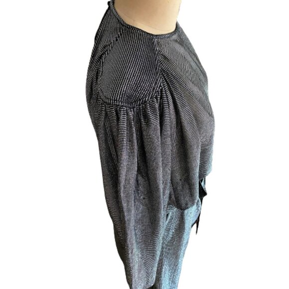 Vintage 80s  Miss Renfrew silver tunic dress with belt - Picture 13 of 17